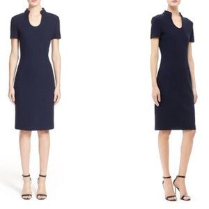 St. John Collection Micro Bouclé Sheath Dress, Size 4, Only Worn Once!